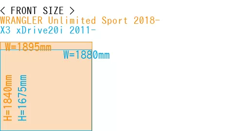 #WRANGLER Unlimited Sport 2018- + X3 xDrive20i 2011-